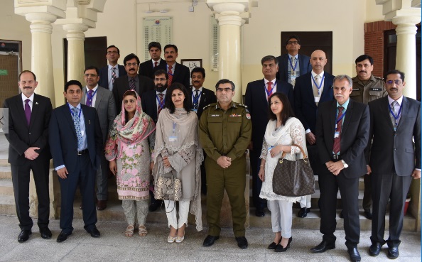 پچیسویں سنئیر منیجمنٹ کورس کے شرکاء کا ریجنل پولیس آفس کا دورہ