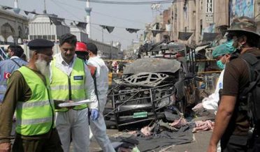 داتا دربار لاہور کے قریب خود کش حملہ کی رپورٹ