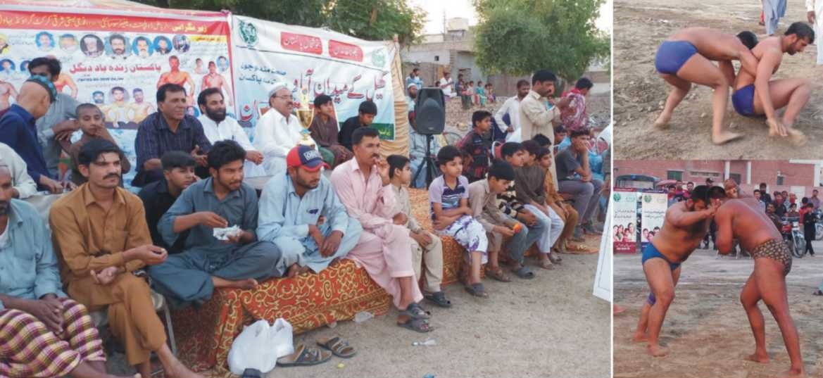 پاکستان زندہ باد دنگل کے تحت کشتیوں کے مقابلوں کا انعقاد