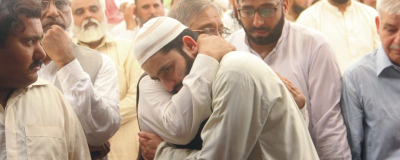 امیر جماعت اسلامی ڈاکٹر سید وسیم اختر کو سپرد خاک کر دیا گیا