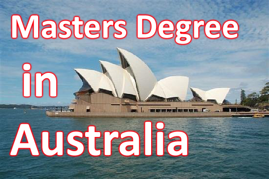 masters degree in Australia